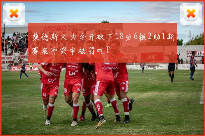 桑德斯火力全开砍下18分6板2助1断赛场冲突中被罚吃T