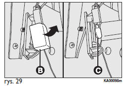 Lampa oœwietlenia baga¿nika (gdzie przewidziano)