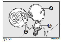 KOREK WLEWU PALIWA rys. 58