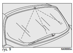 Szyba tylna (spryskiwacz szyby tylnej) rys. 9